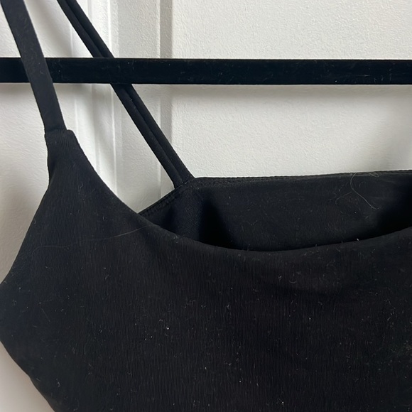 Black Crop Bra Tank - Picture 2 of 3